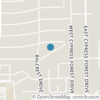 Map location of 10606 Archmont Dr, Houston TX 77070
