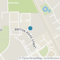 Map location of 13600 Breton Ridge Street #16B, Houston, TX 77070