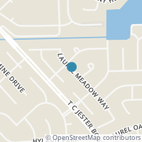 Map location of 12635 Laurel Meadow Way, Houston, TX 77014