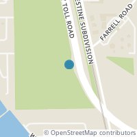 Map location of 0 Hardy 70110 Road, Houston, TX 77073