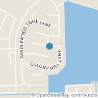 Map location of 12619 Caldwell Canyon Ln, Houston TX 77014