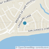 Map location of 18019 Stari Most Ln, Houston TX 77044