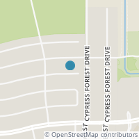 Map location of 10518 Laneview Drive, Houston, TX 77070