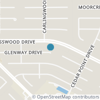 Map location of 12010 Glenway Drive, Houston, TX 77070