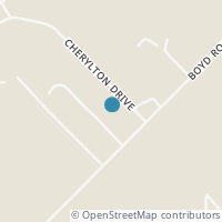 Map location of 117 Cherylton Dr, Red Rock TX 78662