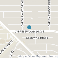 Map location of 12214 Cypresswood Dr, Houston TX 77070
