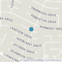 Map location of 11703 Moorcreek Drive, Houston, TX 77070