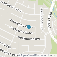 Map location of 11519 Primwood Dr Ste 225, Houston TX 77070