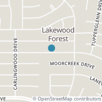 Map location of 11930 Normont Drive, Houston, TX 77070