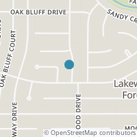 Map location of 14715 Long Oak Drive, Houston, TX 77070