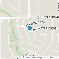 Map location of 11918 Stillwater Dr, Houston TX 77070
