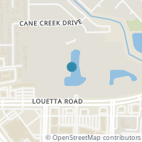 Map location of 15614 Azalea Shores Drive, Houston, TX 77070