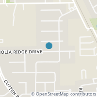 Map location of 9418 Magnolia Ridge Dr, Houston TX 77070
