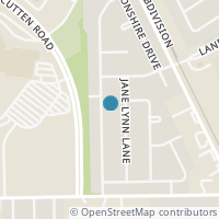 Map location of 17118 Camberwell Green Ln, Houston TX 77070