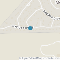Map location of 321 Live Oak Dr, Mountain City TX 78610