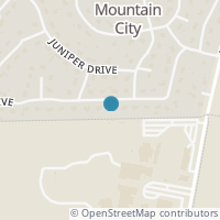 Map location of 303 Live Oak Dr, Mountain City TX 78610