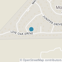 Map location of 320 Live Oak Dr, Mountain City TX 78610