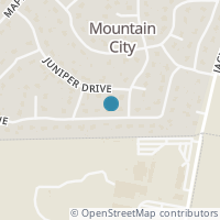 Map location of 302 Live Oak Dr, Mountain City TX 78610