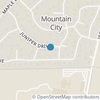 Map location of 303 Juniper Dr, Mountain City TX 78610