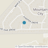 Map location of 214 Live Oak Ct, Mountain City TX 78610