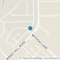 Map location of 430 Twisted Oaks Lane, Buda, TX 78610