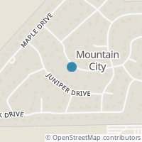 Map location of 309 Cedar Dr, Mountain City TX 78610