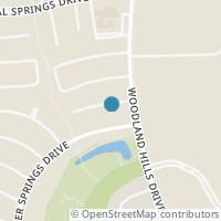 Map location of 2226 Cedar Falls Drive, Houston, TX 77339