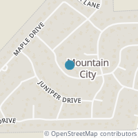 Map location of 310 Cedar Dr, Mountain City TX 78610