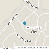 Map location of 314 Cedar Dr, Mountain City TX 78610