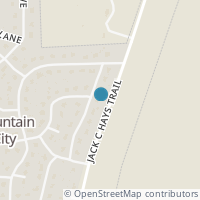 Map location of 108 Pecan Dr, Mountain City TX 78610