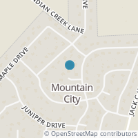 Map location of 302 Pin Oak Ct, Mountain City TX 78610
