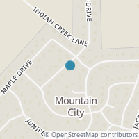 Map location of 125 Poplar Dr, Mountain City TX 78610