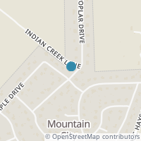 Map location of 120 Poplar Dr, Mountain City TX 78610
