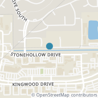 Map location of 2222 Lakeville Drive, Kingwood, TX 77339