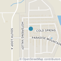 Map location of 431 Hot Spring Vly, Buda TX 78610
