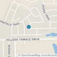 Map location of 210 Travertine Trail, Buda, TX 78610