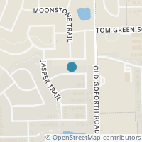 Map location of 322 Vermilion Marble Trl, Buda TX 78610