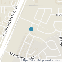 Map location of 408 Red Morganite Trl, Buda TX 78610
