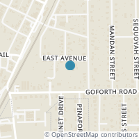 Map location of 403 East Street, Buda, TX 78610