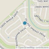 Map location of 5310 Shady Gardens Drive, Houston, TX 77339