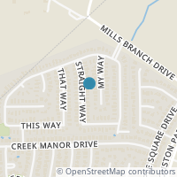 Map location of 5607 Straight Way, Kingwood, TX 77339
