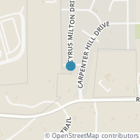 Map location of 147 Charlotte Agitha Dr, Buda TX 78610