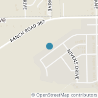 Map location of 442 Wincliff Drive, Buda, TX 78610