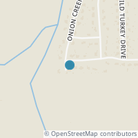 Map location of 13310 Onion Creek Dr, Manchaca TX 78652