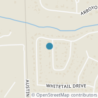 Map location of 535 Sendero Verde Street, Manchaca, TX 78652