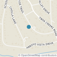 Map location of 12606 Mistletoe Trl, Manchaca TX 78652