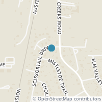 Map location of 12405 Scissortail Drive, Manchaca, TX 78652