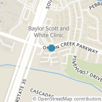 Map location of 2203 Onion Creek Parkway #11, Austin, TX 78747