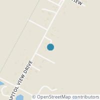 Map location of 9909 Capitol View Drive, Austin, TX 78747