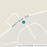 Map location of 1018 Flint Rock Loop, Driftwood, TX 78619